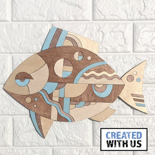 Art Deco Fish Wall Art